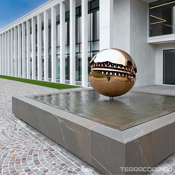 Керамогранит Laminam IN-SIDE Pietra Piasentina Grigio 5,6 мм ZZ 120x300 Серый, фото 1