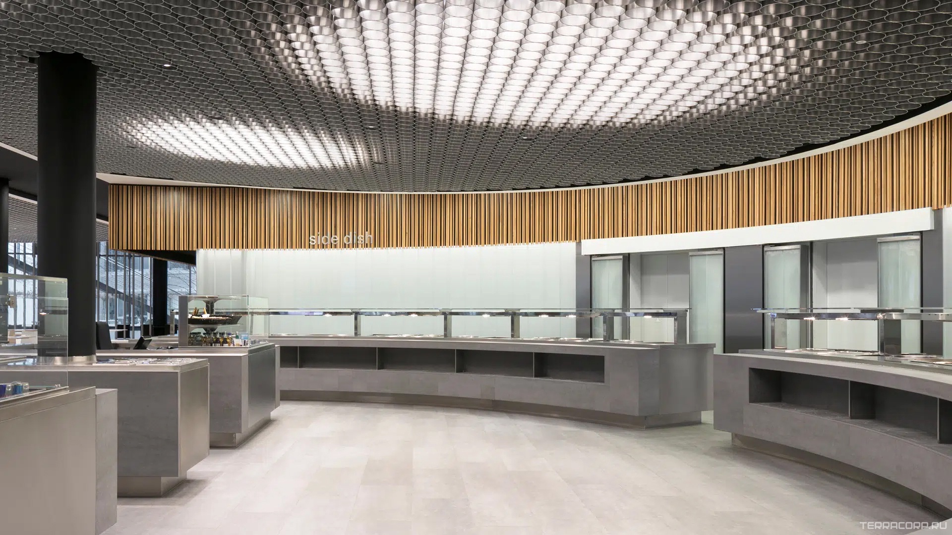 Керамогранит Laminam Rus I Naturali Pietre Pietra Di Savoia Grigia Bocciardato 5,6 mm 100x300 Серый, фото 4