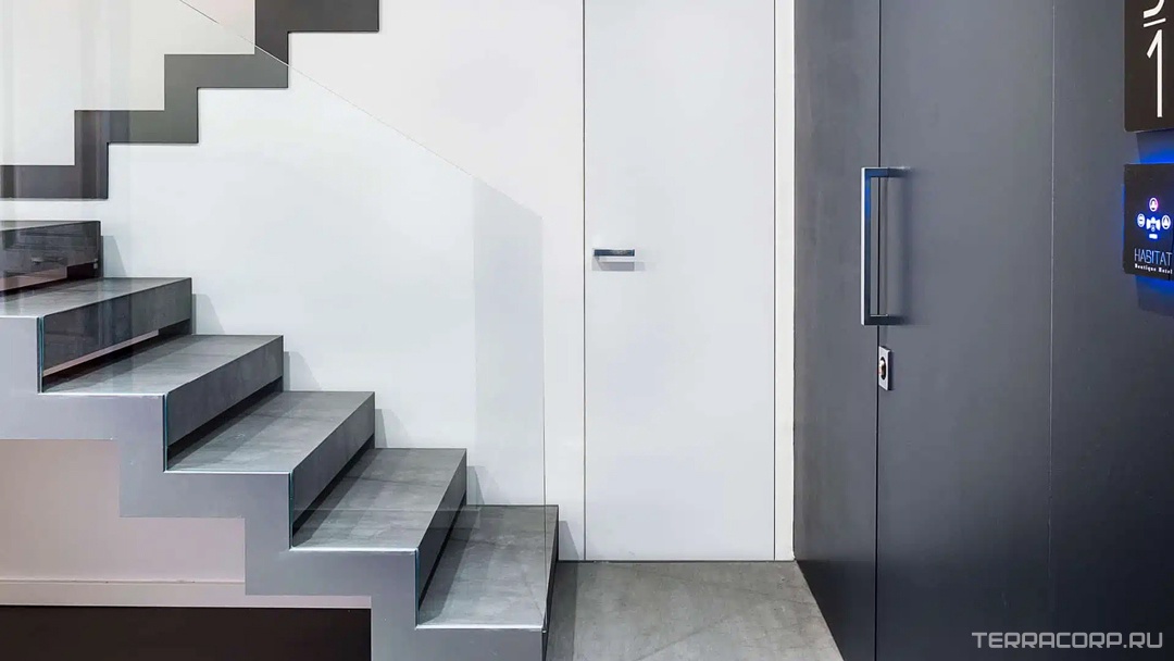 Керамогранит Laminam Rus I Naturali Pietre Pietra Di Savoia Grigia Bocciardato 5,6 mm 100x300 Серый, фото 1