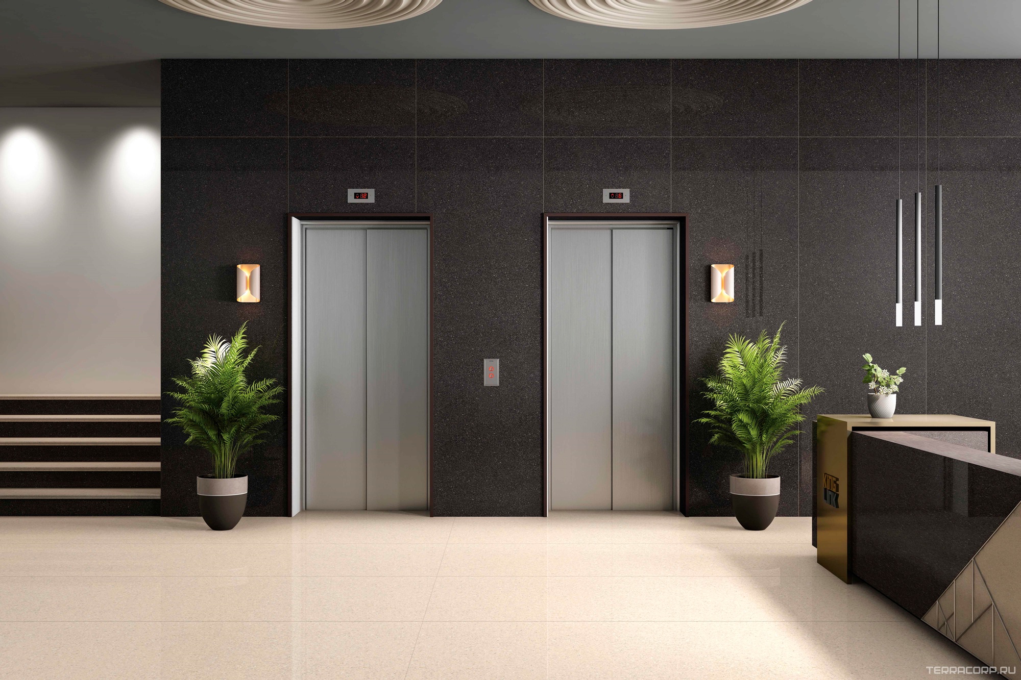 Керамогранит Exterior Ceramica Piatto White Glossy 15 mm 80x300 Белый, фото 1