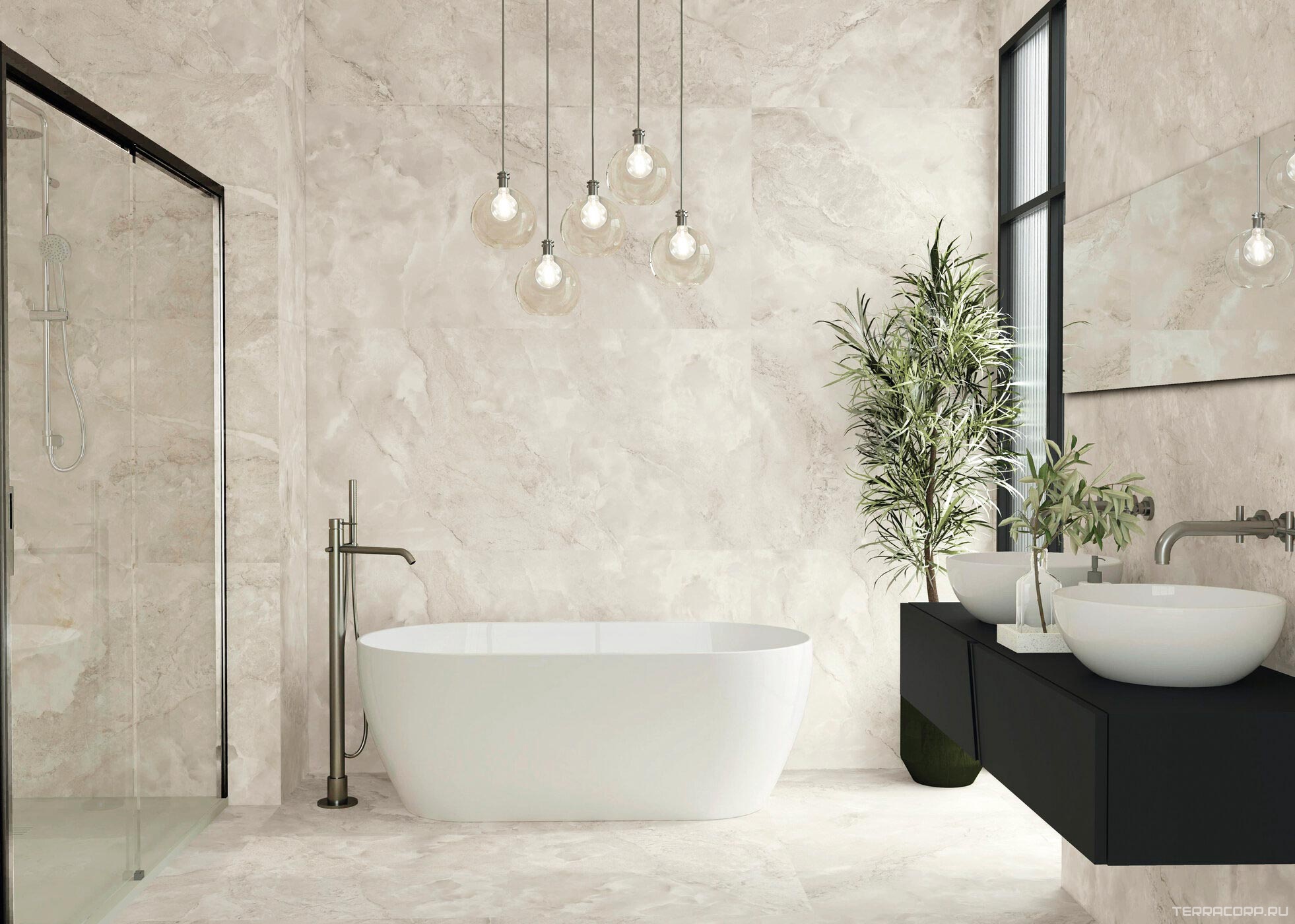 Керамогранит Benadresa Aura Ivory Natural 60x120 Бежевый, фото 1