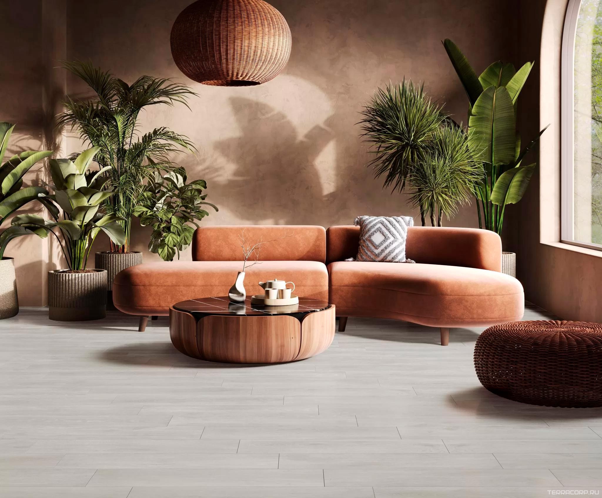 Керамогранит Kerama Marazzi Лимба серый светлый матовый обрезной KL 20x80x0,9 Серый, фото 3