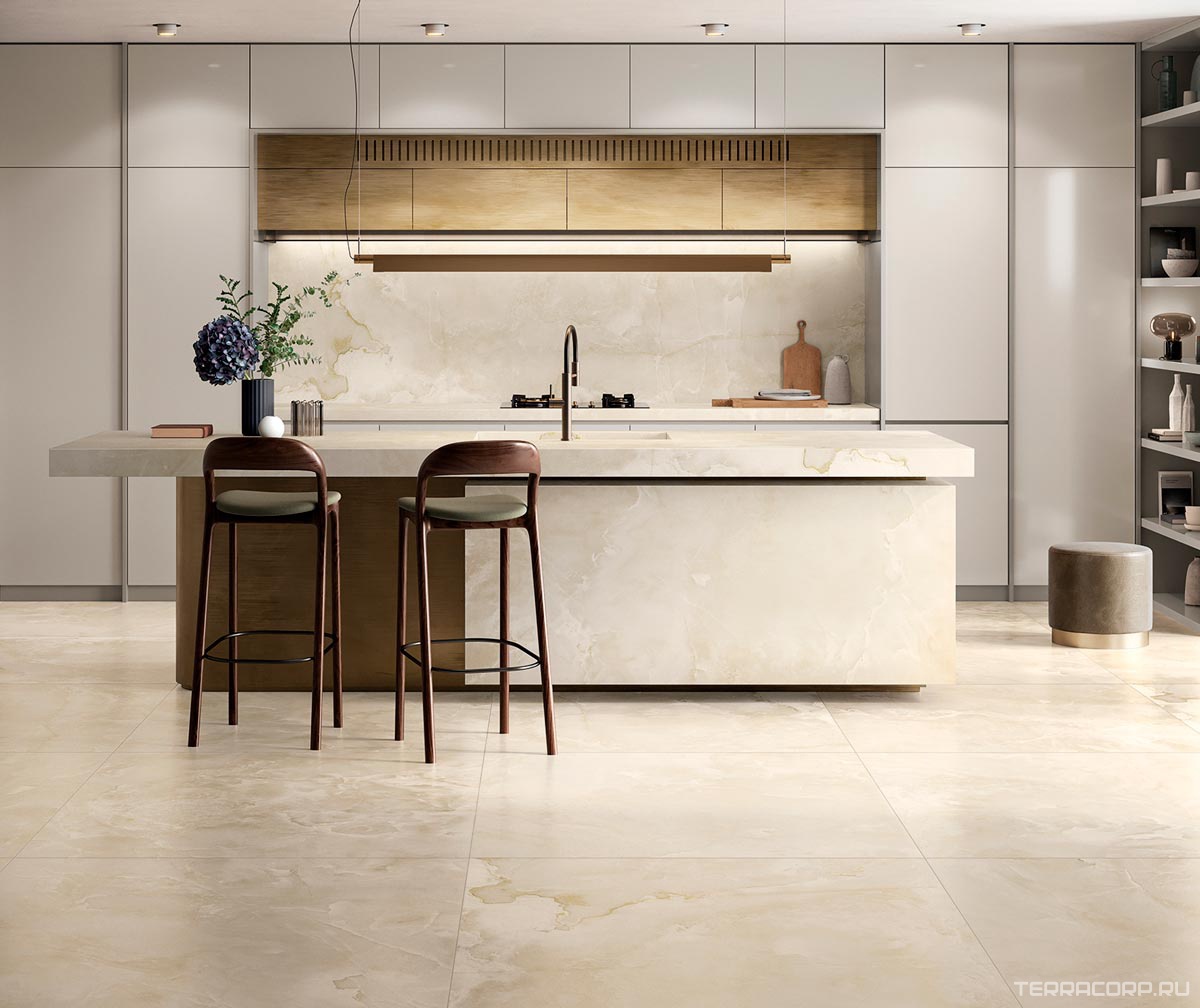 Керамогранит La Faenza Couture Zeus6 120 LPM ( п.п.) 120x120 Бежевый, фото 2