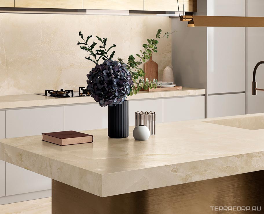 Керамогранит La Faenza Couture Zeus6 120 LPM ( п.п.) 120x120 Бежевый, фото 3