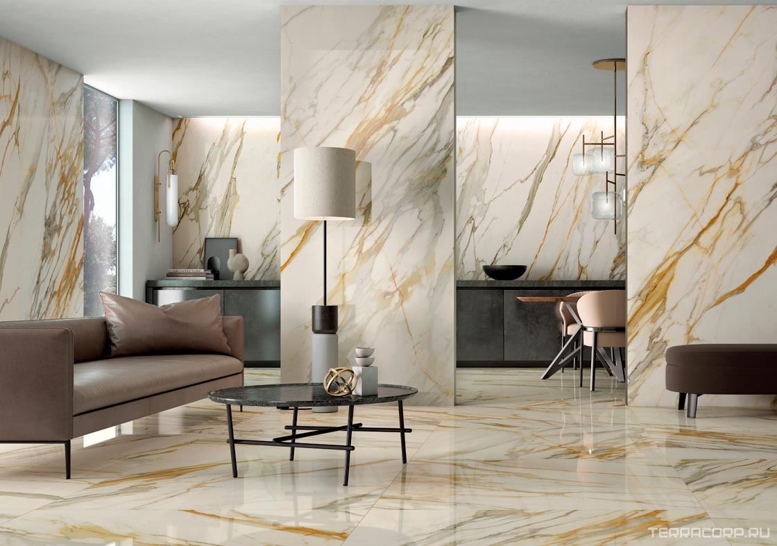Керамогранит Lea Ceramiche Noblesse Golden Borg Lev ZZ120x278 Бежевый, фото 1
