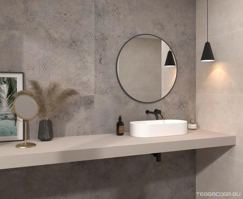 Керамогранит Pamesa At. Alpha Beat Gray rett 60x120 Комбинированный, фото 2