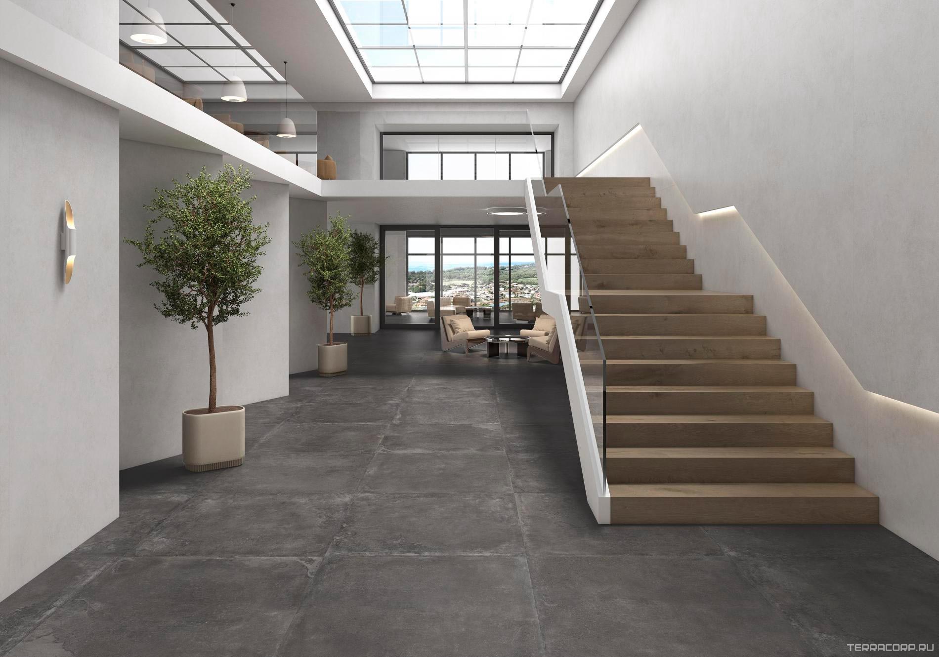 Керамогранит Pamesa Midway Graphite 120x120 XX Черный, фото 1