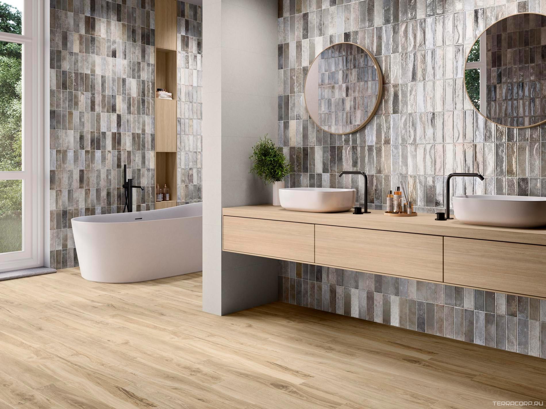 Керамическая плитка Pamesa Pre.Artsquare Pre.ARTSQUARE (Arline) Greige 31,6x60 Серый, фото 1