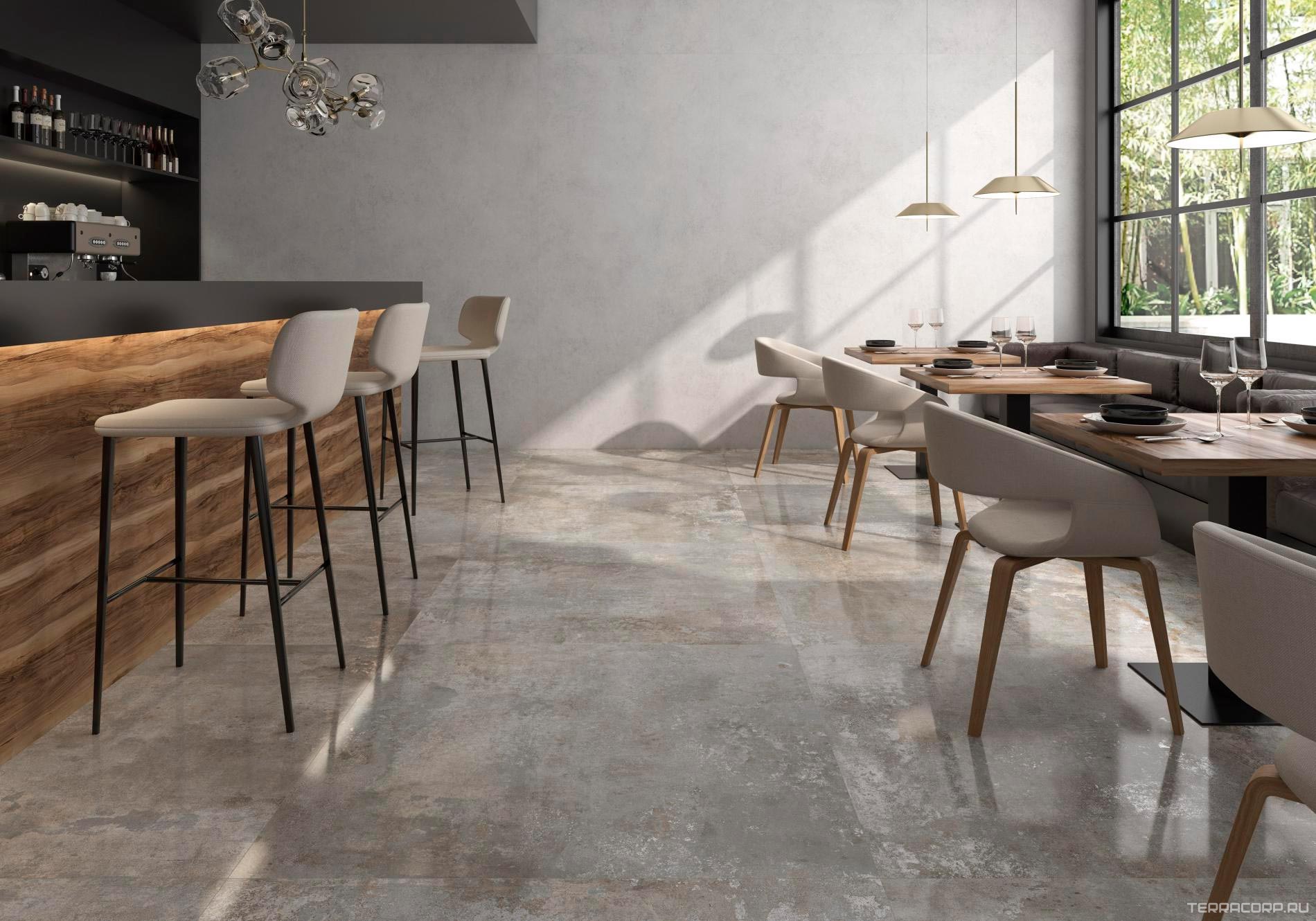 Керамогранит Pamesa Rusty Metal Silver Luxglass 120x120 Rec. Комбинированный, фото 1