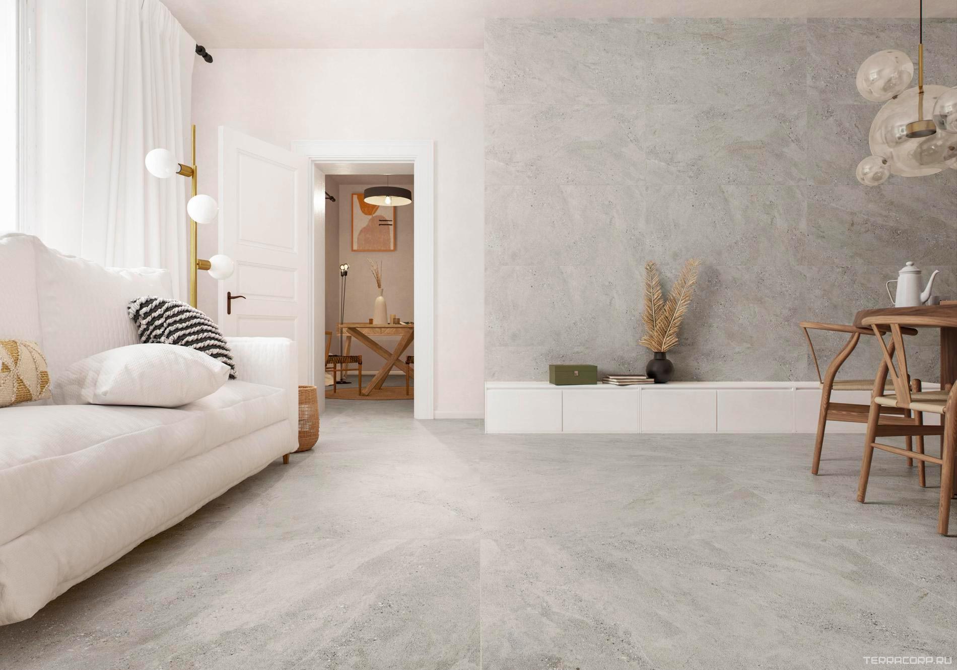 Керамогранит Pamesa Souland Gris 120x120 Серый, фото 1
