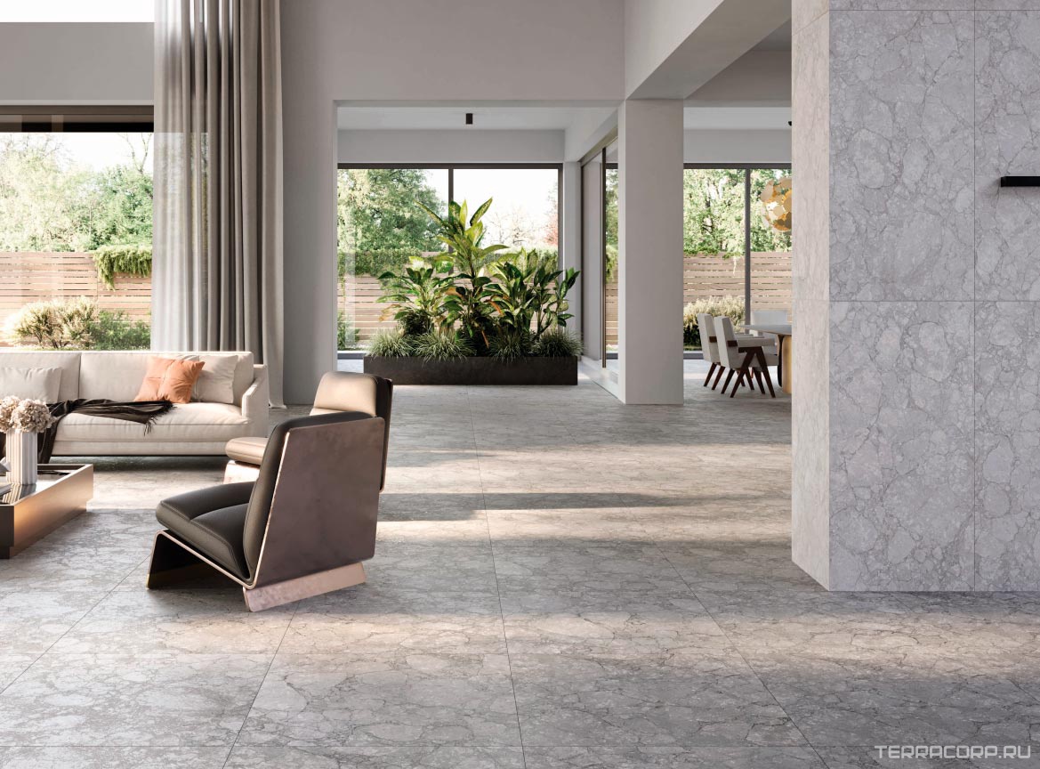 Керамогранит Zerde Kea grey KL 80х80 Серый, фото 1