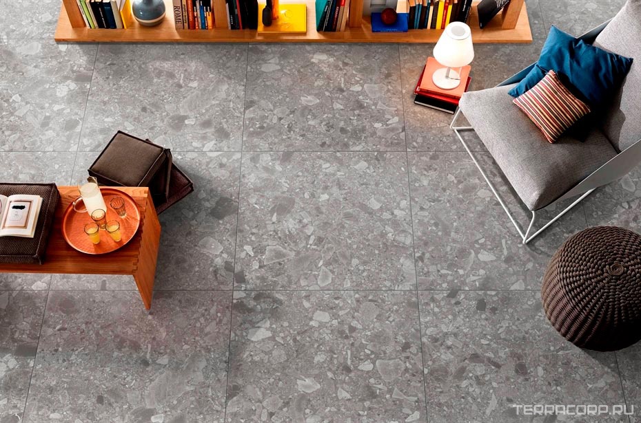 Керамогранит Zerde Palladino grey 60x60 Серый, фото 1