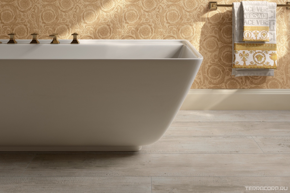 Керамогранит Versace Eterno White 26.5x180 Белый, фото 1