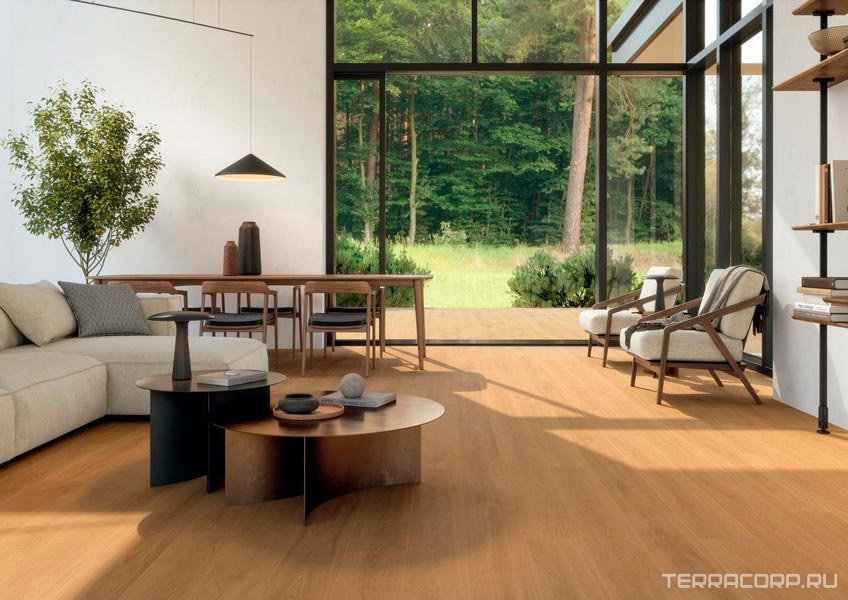 Керамогранит Atlas Concorde Italy Entice Copper Oak Elegant 18.5x150 Бежевый, фото 1