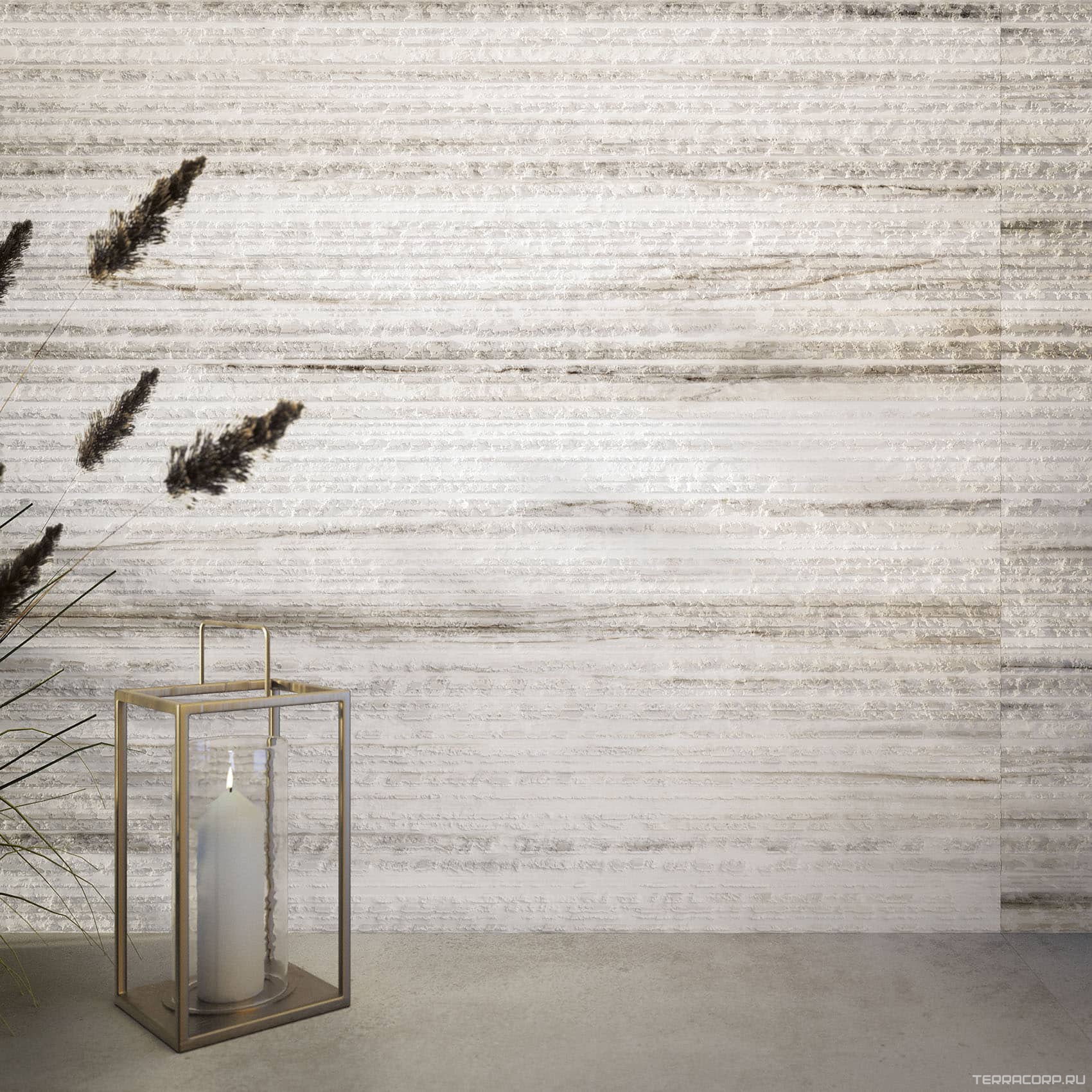 Керамогранит Sichenia Gruppo Ceramiche S.p.A Pave Wall 30.90 Zebrino Rows 30x90 Белый, фото 1