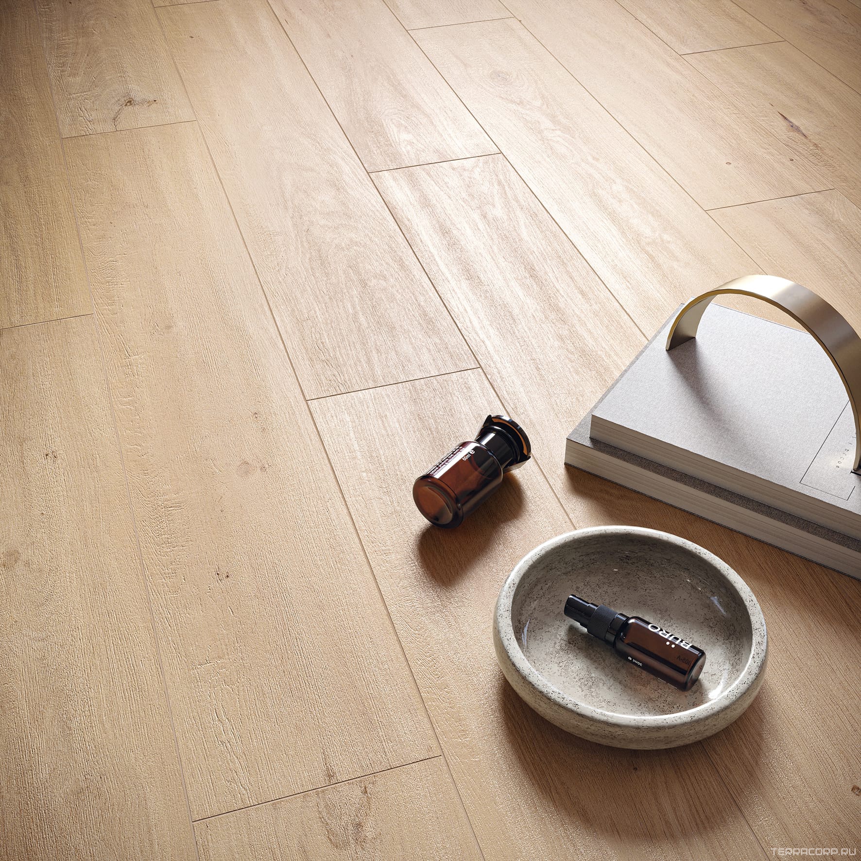 Керамогранит Sichenia Gruppo Ceramiche S.p.A P_Arkett Linz Satin 20x120 Коричневый, фото 2