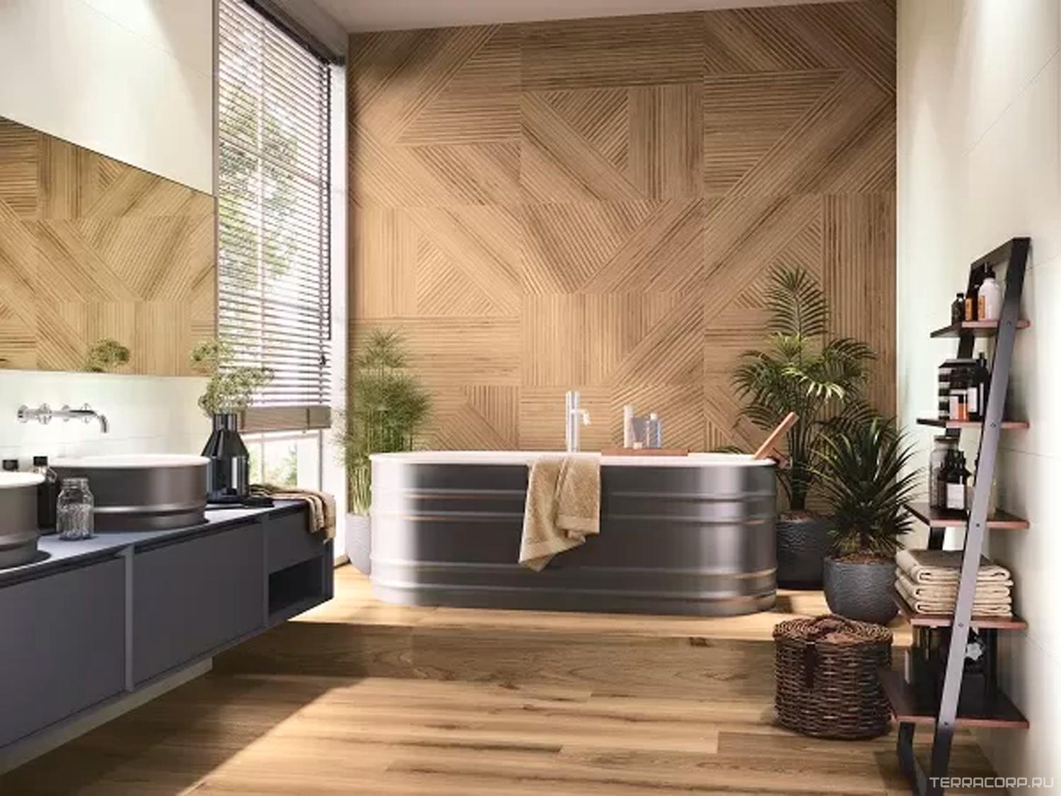 Керамогранит APE Ceramica Koen Caramello matt/rett XXZZ20x120 Бежевый, фото 4