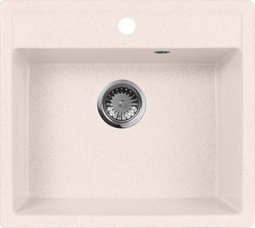 Мойка кухонная AquaGranitEx M-56 светло-розовая| 50x56x20
