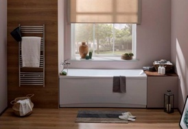 Раковина 355х355х120 накладная, белый глянец, ZZ