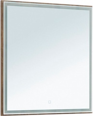 Зеркало Nova Lite 75 см LED, цвет дуб рустикальный ZZ