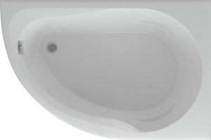 Акриловая ванна Акватек Вирго R, с фронтальным экраном| 150x100x50