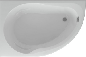 Акриловая ванна Акватек Вирго L, с фронтальным экраном| 150x100x50