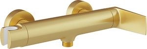 Смеситель для душа, (цв.шлифованное золото), LINHA ZZ