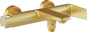Смеситель для ванны, (цв.шлифованное золото), LINHA ZZ