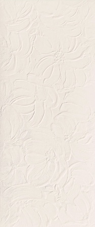 3D Wall Plaster Bloom White ZZ 50x120