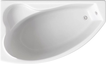 Ванна акриловая Николь 170х102 см, левая (БЕЗ каркаса n039642 и сифона 19649)