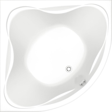 Акриловая ванна Bas Риола 135 см| 135x135x50