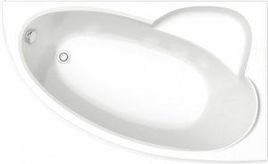 Акриловая ванна Bas Сагра 160 см R| 160x100x45