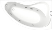 Акриловая ванна Bas Вектра 150 см R с г/м| 150x96x44