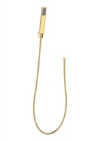 Душевой комплект: лейка, шланг 150см, кронштейн, (цв.золото), Luce ZZ