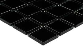 Black glass (25x25x4) ZZ 30x30
