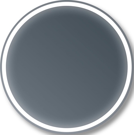 Зеркало круглое 70см Бриклаер Эстель-4 с подсветкой, сенсор на корпусе, ZZ