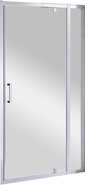 Душевая дверь 1200х1950 мм, стекло-прозрачное, профиль -хром, Molveno ZZ