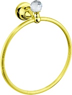 Полотенцедержатель-кольцо, (цв.золото, Swarovski), Olimp ZZ