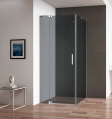 SLIDER-AH-1-100-100/110-GRIGIO-Cr Душевой уголок | ZZ