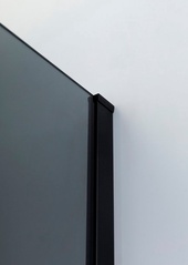 SLIDER-R-2-90/100-GRIGIO-NERO Душевой уголок | ZZ