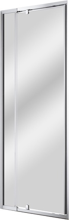 Душевая дверь 700-800х195 мм, распашная,  стекло-прозр., профиль-хром, VARIANTE ZZ