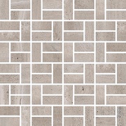 Mosaico Bricks Grigio Nat/Rett 2x5 ZZ |30x30