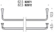 Полотенцедержатель наклон. 82,5 см, (цв.хром), Land XX