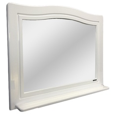 Зеркало "Павия"-100 см, цв.белый