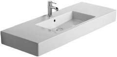 Раковина 125х49хh13см, с 1 отв. для смесителя, без крепл., Vero ZZ