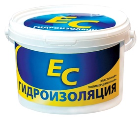 ЕС гидроизоляция эластичная,10 кг (Сухая полимерцементная смесь для внутренних и наружных работ) ZZ  ( под заказ кратно поддонам)