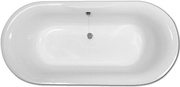 Ванна из искусственного камня Фэма Феррара 2 белая, белые ножки| 171x82x49