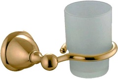 Стакан настенный, (стекло матовое, держатель цв. бронза), Style ZZ
