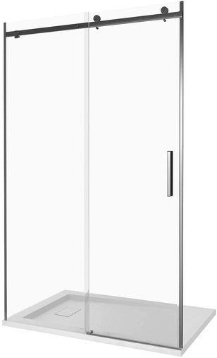 Душевое ограждение GALAXY WTW-170-C-B, стекло прозрач. профиль черный ZZ