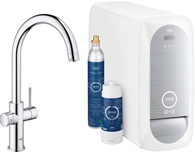 Смеситель Grohe Blue Home 31455000 с функцией фильтрации и газирования воды| 16x41x28 товар